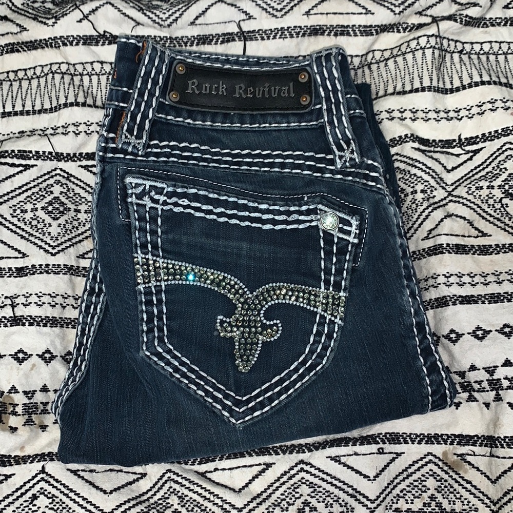 Aida Rock Revival Skinny Jeans